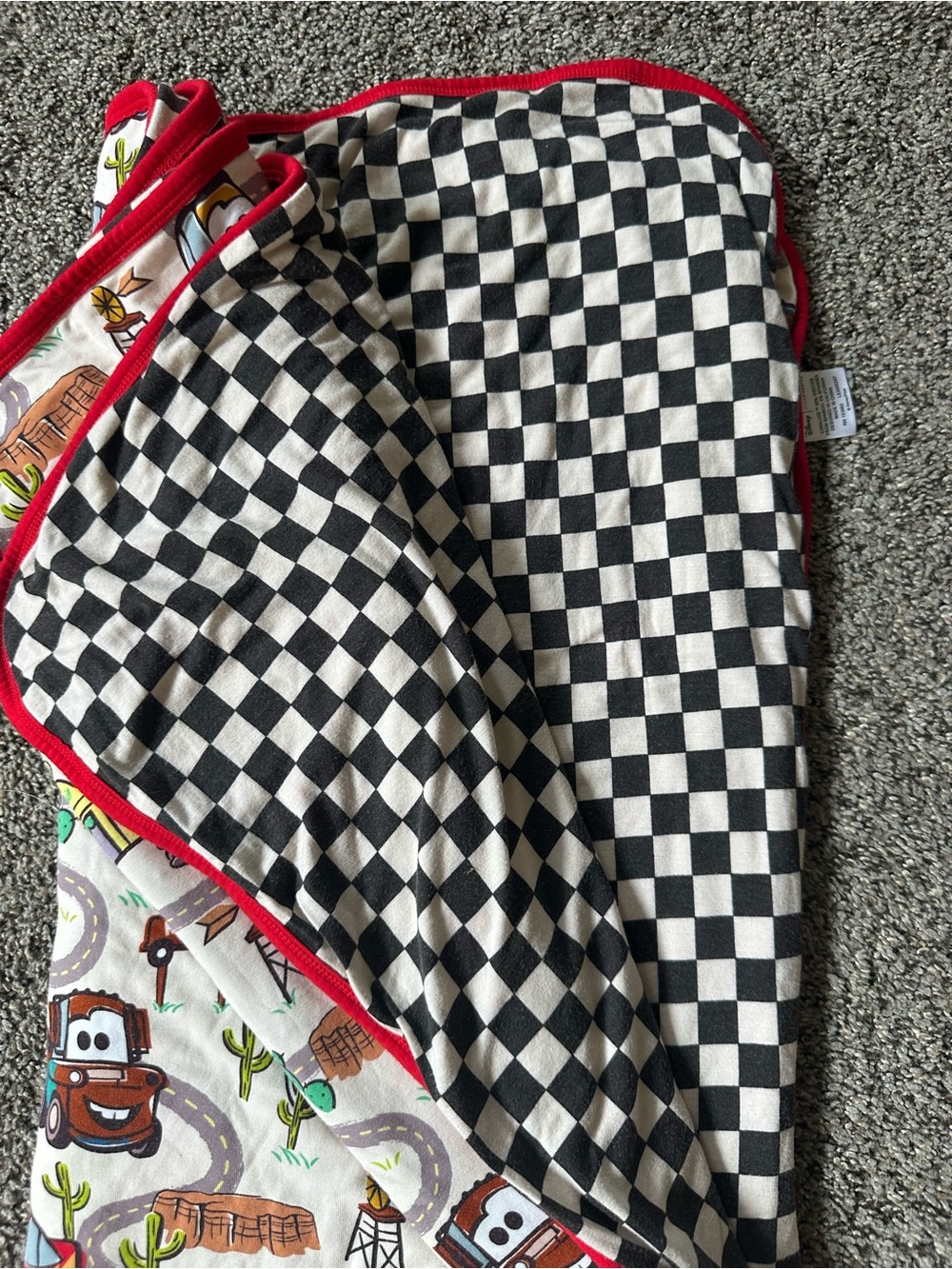 Little Sleepies Cloud Blanket Disney Cars (original print) - Picture 4 of 7